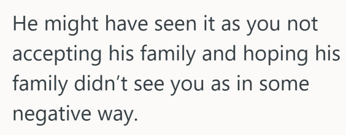 Family dynamics can turn simple choices into moments people read a lot more into.