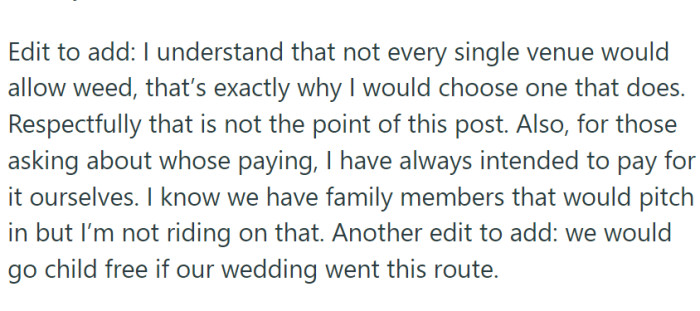 Her family doesn't like the idea