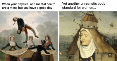 Someone’s Turning Classical Art Into Hilarious Modern Memes, And It’s Pure Genius