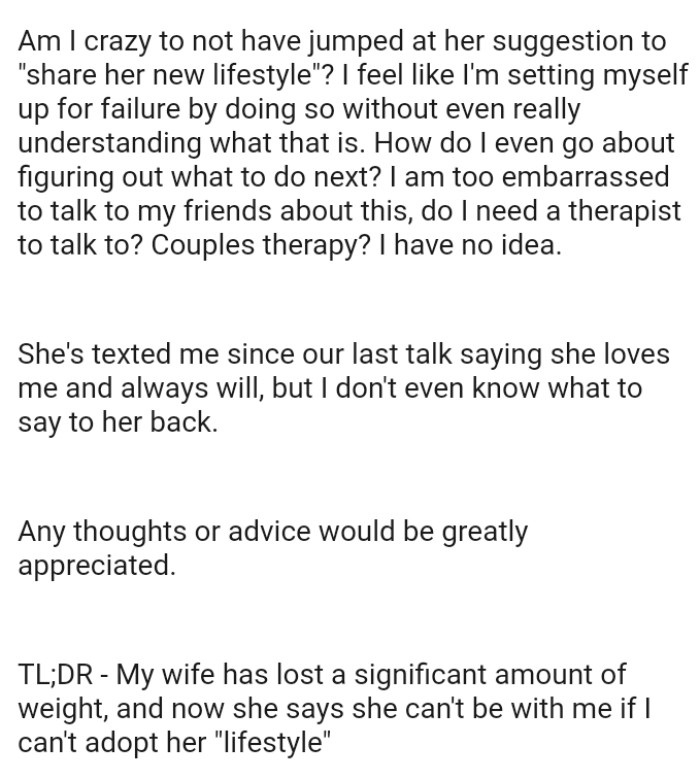 OP Is Too Embarrassed to Talk to His Friends About This, So He's Wondering If He Needs a Therapist to Talk To