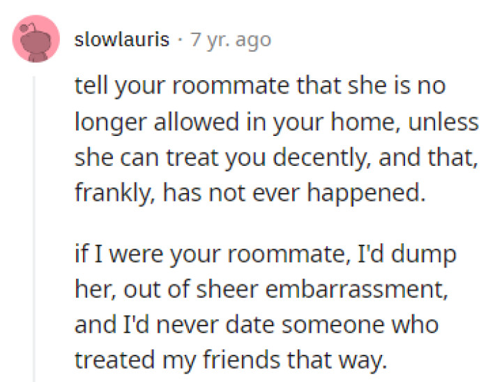 Time for OP to Put His Foot Down