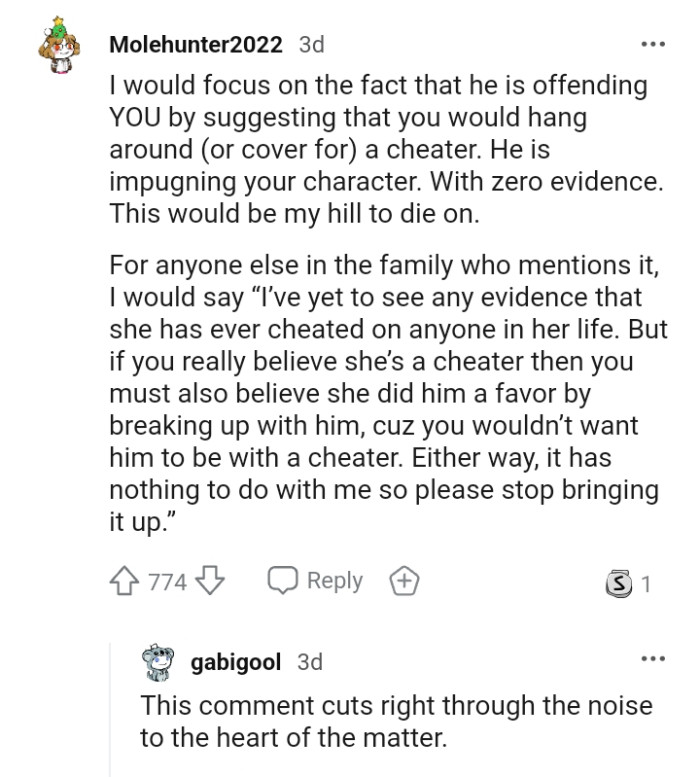 This would be the hill for this Redditor to die on