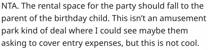 10. The fee would have been understandable if it were for an amusement park.