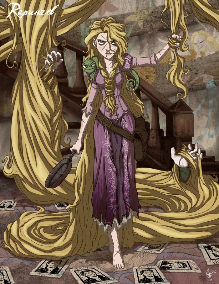 13. Twisted Princess: Rapunzel