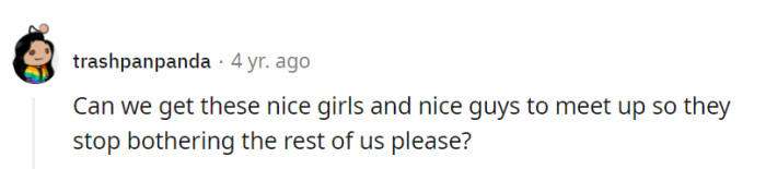 Right, they can just pair up together!