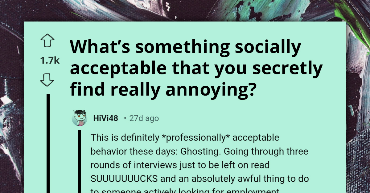 Agonizing List of ‘Socially Acceptable’ Behaviors That Secretly Drive Us Nuts - People Speak Their Mind