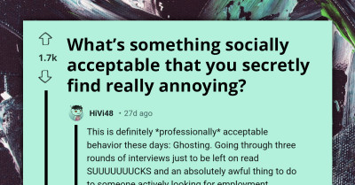 Agonizing List of ‘Socially Acceptable’ Behaviors That Secretly Drive Us Nuts - People Speak Their Mind