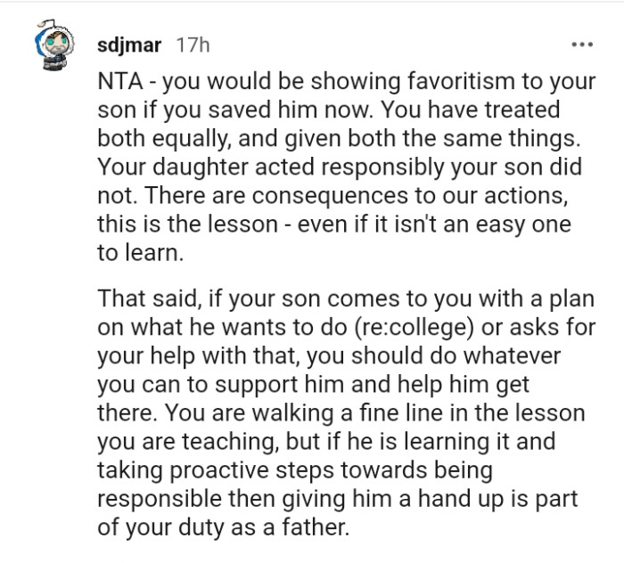 You are walking a fine line in the lesson you're teaching