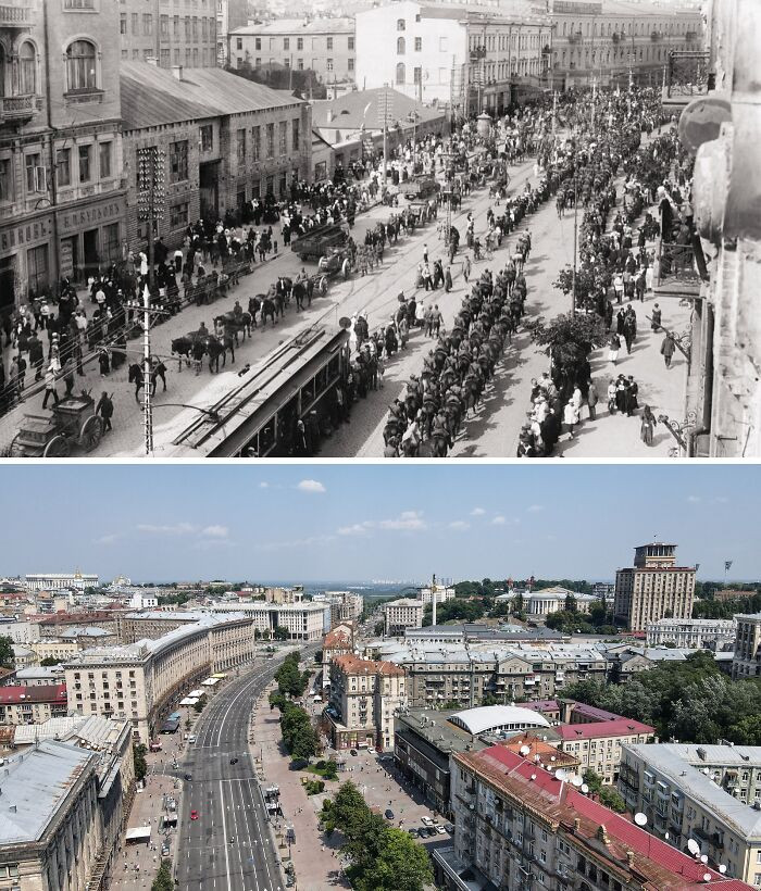 Kyiv 1920 vs. 2021