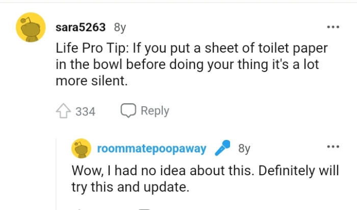 And the comments roll in...