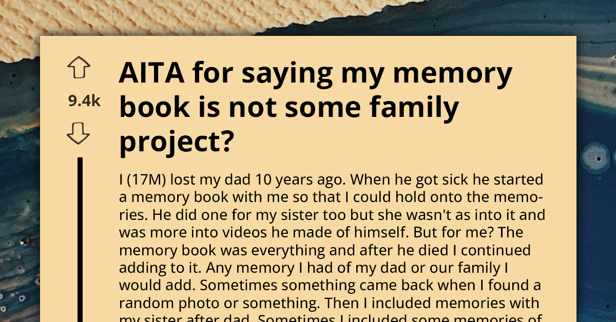 Is It Wrong To Exclude My Stepfamily From My Personal Memory Book