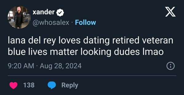 7. The retired veteran blue lives matter looking dudes