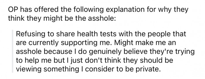 OP thinks they might be the a-hole for the following reason: