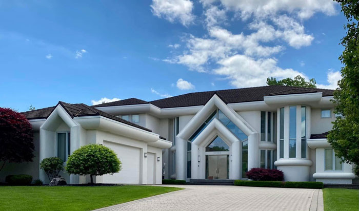 45. This house looks like it's all made up of inflatables