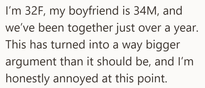 A year in, and a small issue has somehow grown into something heavier than expected.