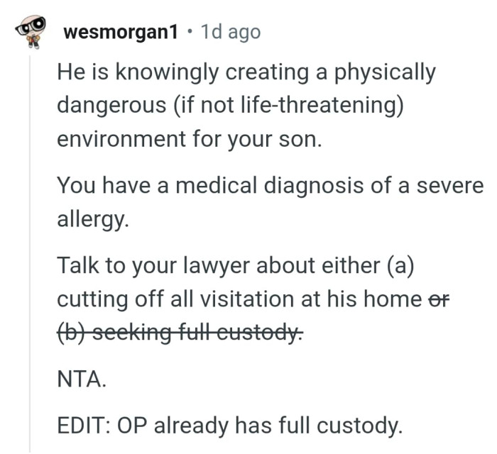 Let's head into the comments section and find out what other Redditors have to say about the story