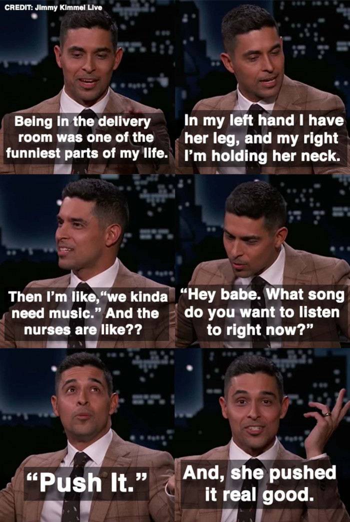 14. Well, I mean it was a fitting song choice.