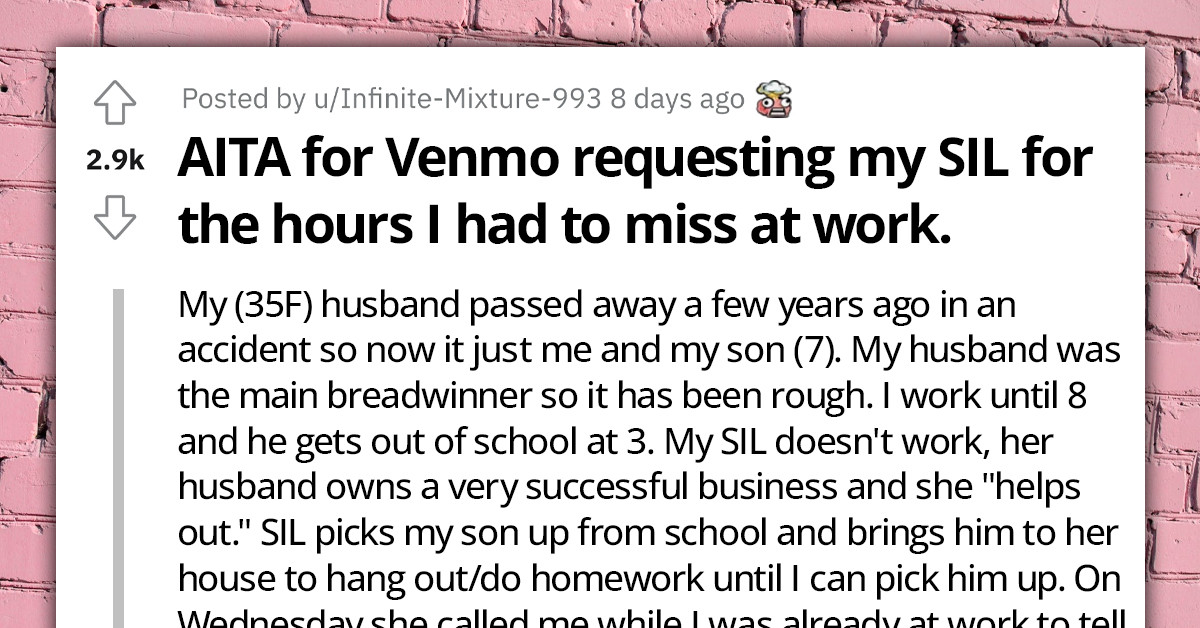 Entitled Mom Angrily Venmoed Her Sister-In-Law When She Went To A Concert Instead Of Babysitting For Her For Free