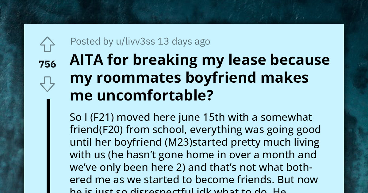 Redditor Decides to Leave Rental Because Roommate's Boyfriend Follows Her into Room and Puts Meat in Her Vegetarian Meals