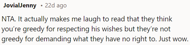 OP is not wrong here.