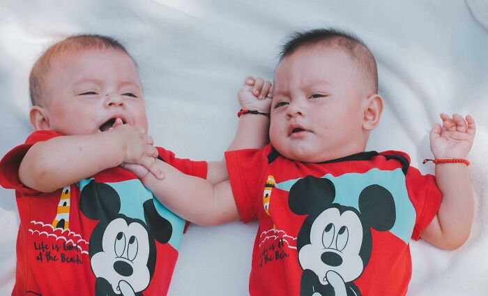 20. After my husband gave birth to our twins