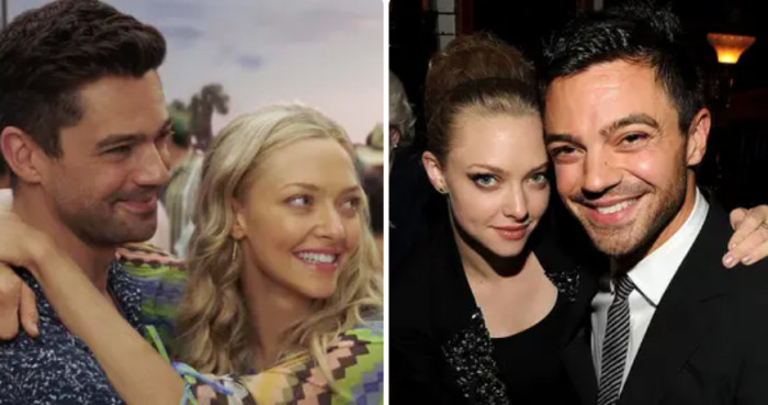3. Dominic Cooper and Amanda Seyfried in Mamma Mia! Here We Go Again: