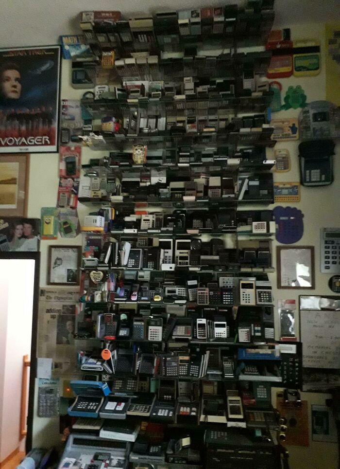 "A Pic Of My Dad's Calculator"