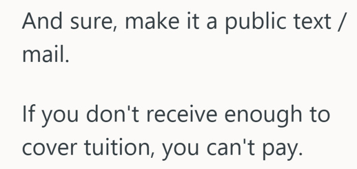 Clear rules leave less room for blame when the math does not work.
