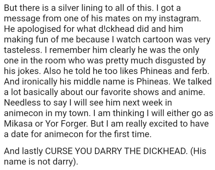 They Talked a Lot, Basically About Their Favorite Shows and Anime