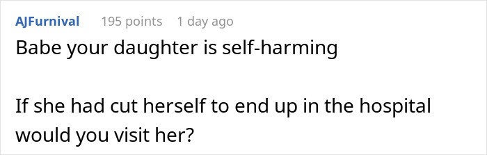 Your daughter is self-harming