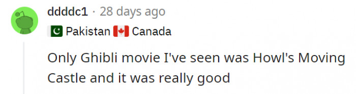 15. Howl's Moving Castle is, after all, one of the studio's more famous films, which helped increase its fame.