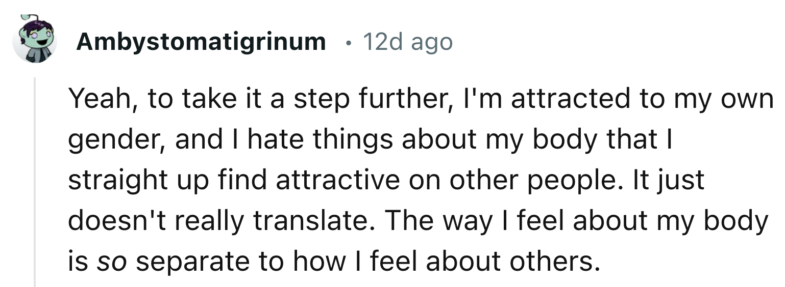 Some Things On People's Bodies Look Better On Someone Else