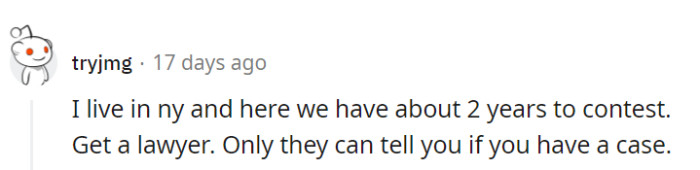 Attorney up and let them work their legal magic!