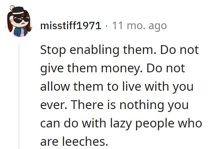 No cash for lazy leeches! House rule: no room for sofa spuds.