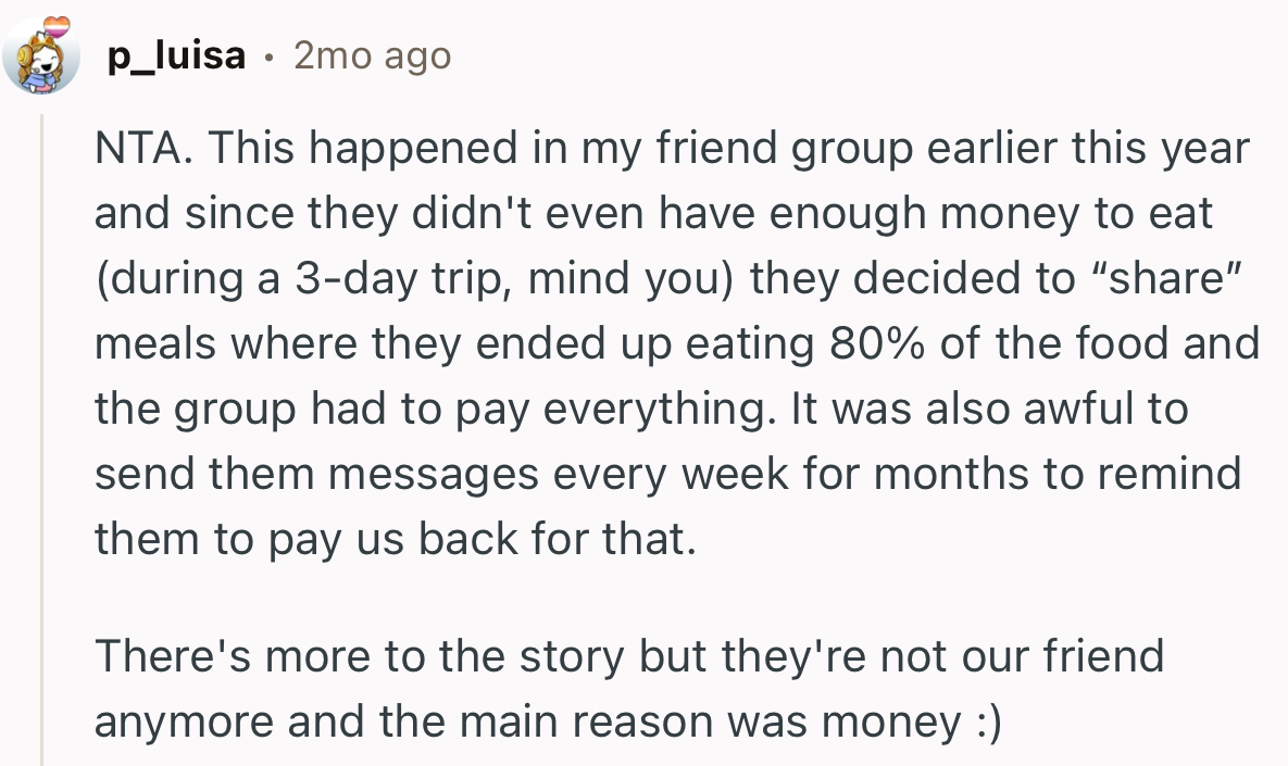 This Commenter Had a Similar Experience Recently