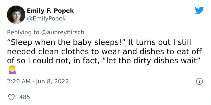 10. There will always be a mountain of chores waiting.