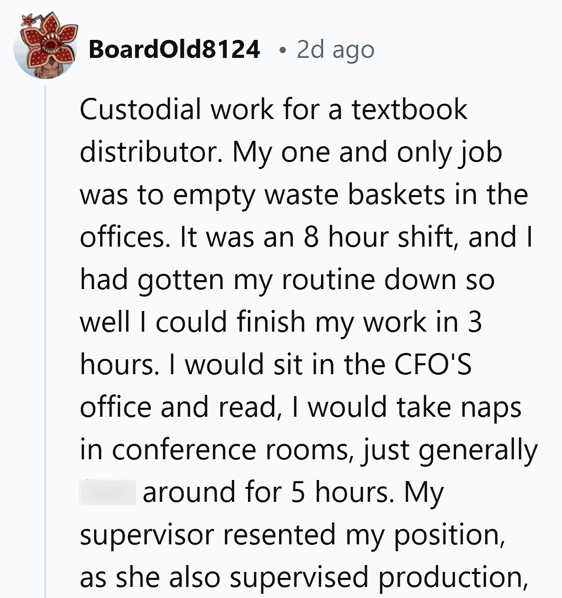 Custodial work
