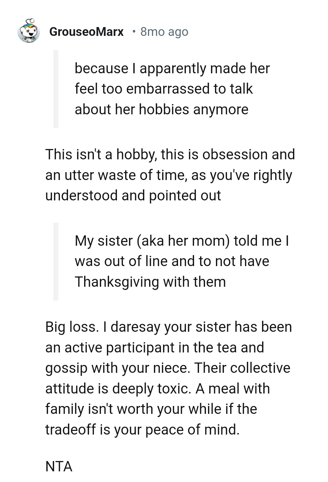 This isn't a hobby but an obsession.