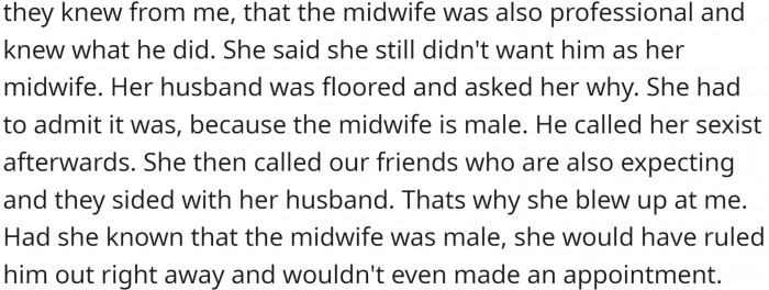 The whole thing blew out of proportion