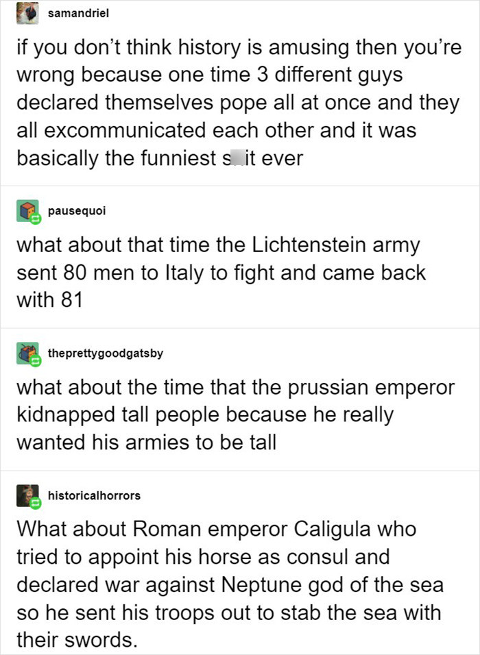 20. So many popes