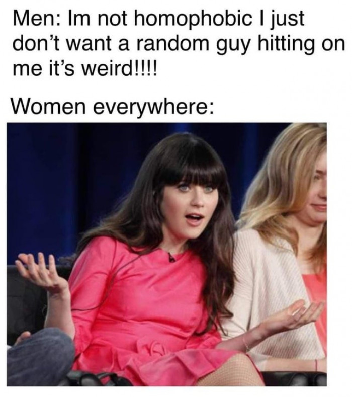 48. Straight dudes still not getting the point.