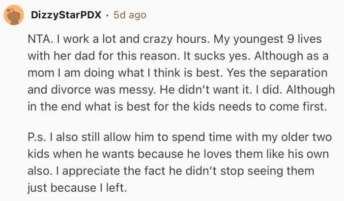 This Redditor shared their story, as they have been in a similar situation