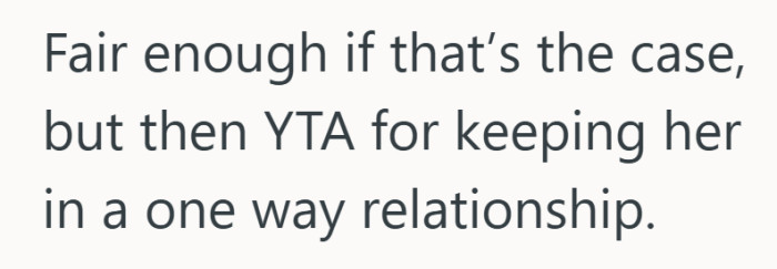 This reframes the issue as honesty, not habits. Priorities are fine, mixed signals less so.