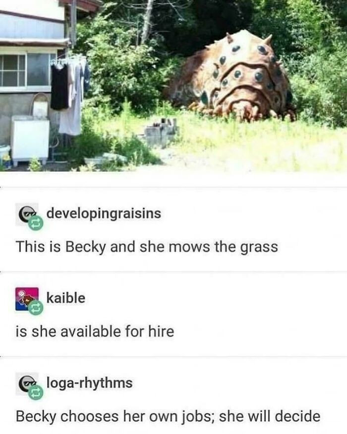 "Becky, Devourer Of Nature"