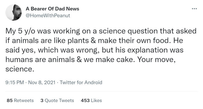 10. Take that, science!