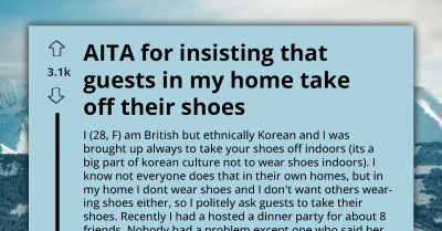 Drama Unfolds As Guest Refused Taking Off Her Shoes Before Entering A Korean Home