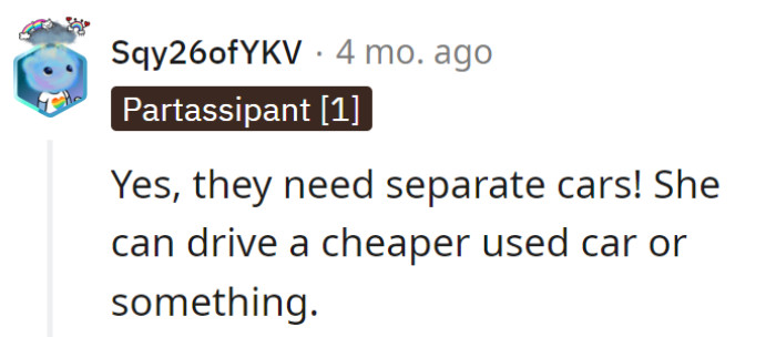 Two cars, two moods, and a lot less fender-bending—sounds like a win-win solution!