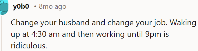 The OP's schedule sounds exhausting