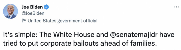 His administration is aiming to forgive $10,000 for every student, but Congress is negotiating to increase the forgiven amount to $50,000.