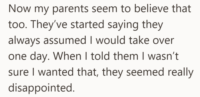 What he thought was an option now feels like a promise he never made. Letting them down is becoming part of the choice.